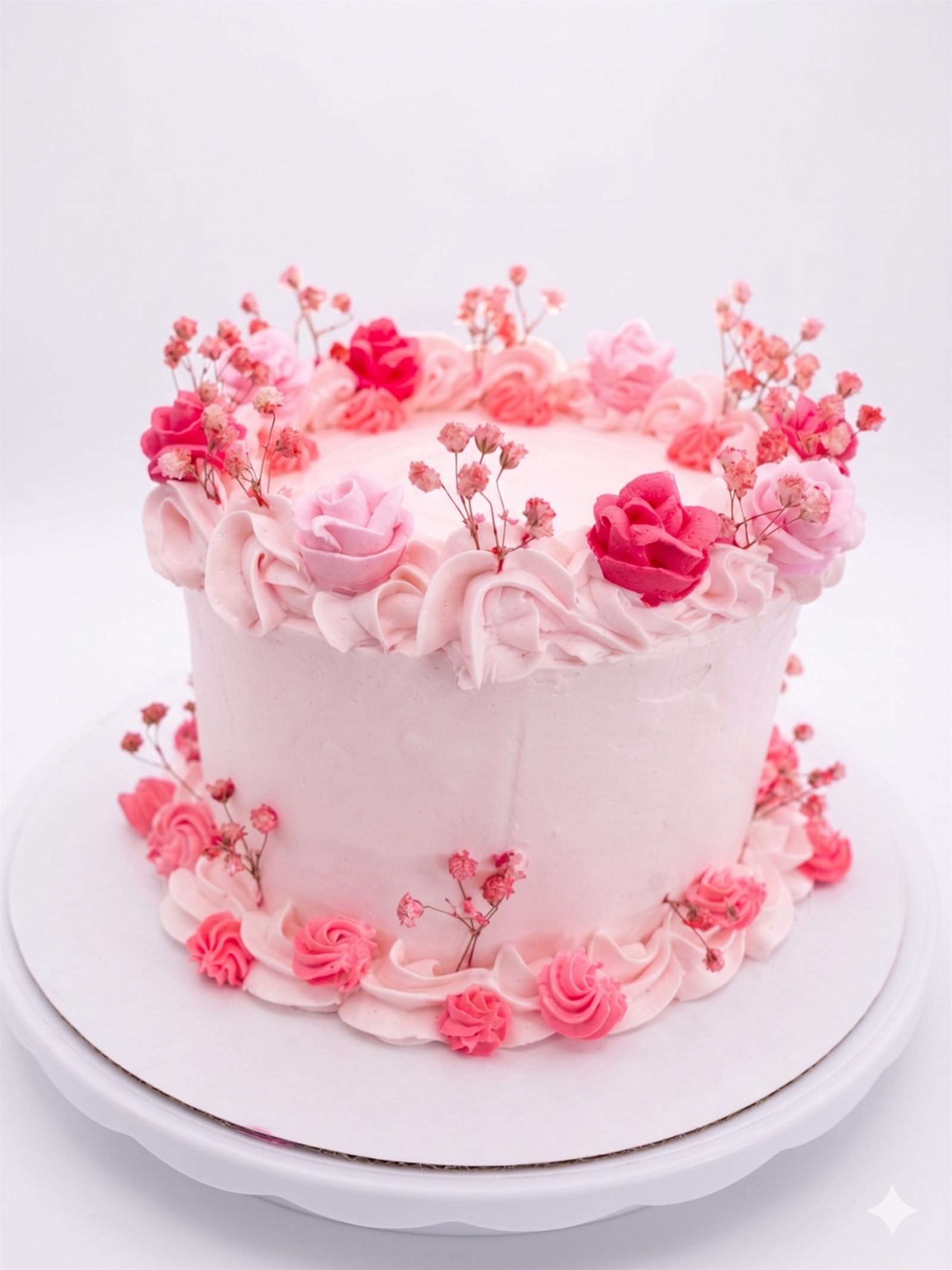 Bridal Shower Rose Vanilla - Crumbs & Cravings Winnipeg